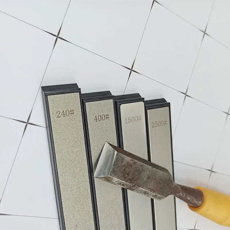 Color: Dark Grey, Size: XL - Diamond Whetstone for Knife Sharpener Fixed Angle Knife Sharpener Sharpening Stone Diamond Whetstone Honing Stones Oil Stone SET