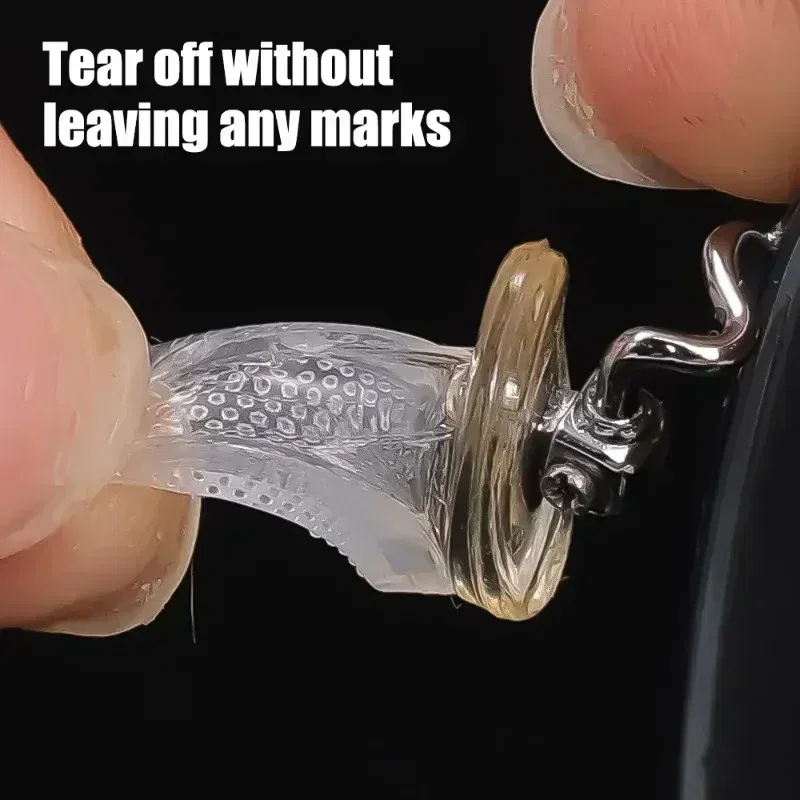 Color: WHITE - Silicone Glasses Nose Pads Soft Non Slip Air Cushion Nose Holder Transparent Invisible Self Adhesive Sticker Eyewear Accessories