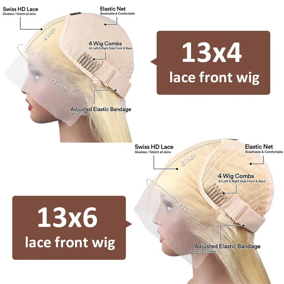 Color: 4/27HL, Stretched Length: 22INCHES, Density: 180%, Ships From: CHINA - 613 Hd Lace Frontal Wig 13X6 Blonde Lace Front Wig Human Hair 13X4 Curly Lace Front Human Hair Wig Hd Lace Wig 13X6 Human Hair
