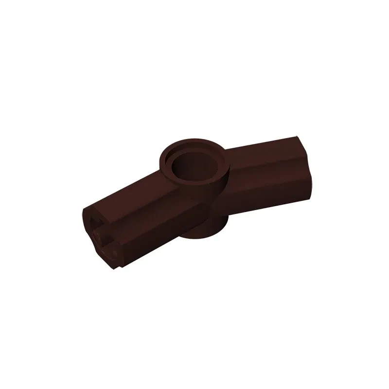 Color: Wood - Gobricks GDS-918 Technical, Axle and Pin Connector Angled #3 - 157.5 degrees compatible with lego 32016 Building Blocks