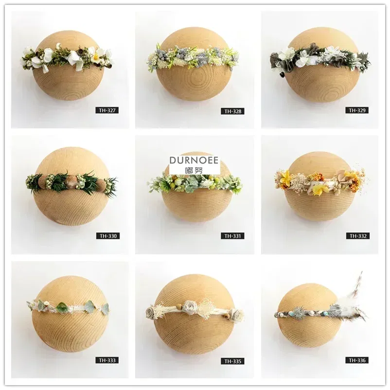 Color: black - Baby Headband Newborn Photography Flower Headbands  Baby Photo Infant Headwear