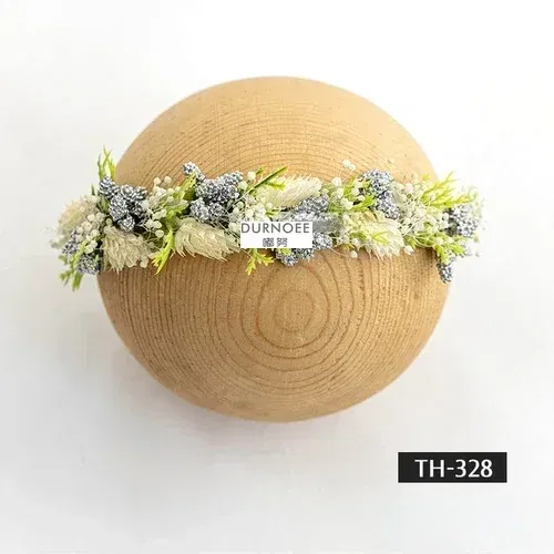 Color: black - Baby Headband Newborn Photography Flower Headbands  Baby Photo Infant Headwear