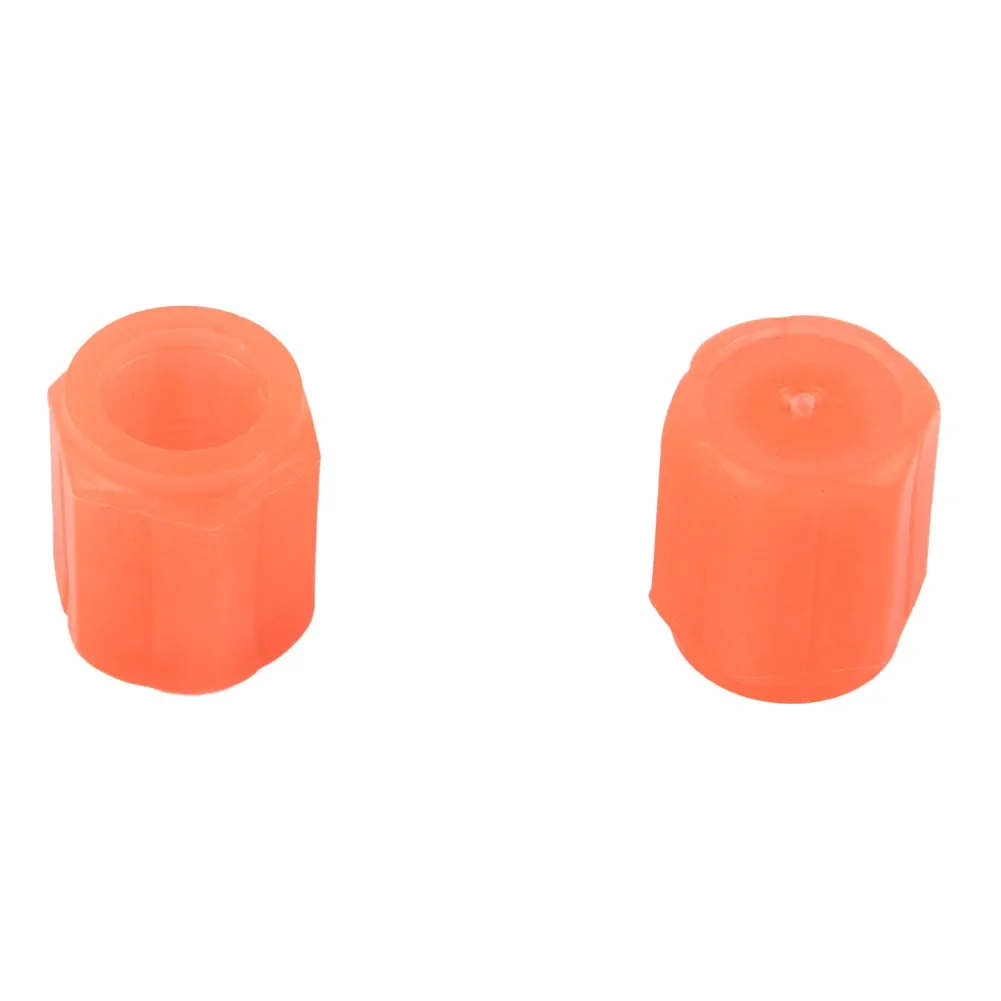 Color: army green, Ships From: CHINA - 4 PCS/Set Valve Covers Yellow Blue High-quality Luminous Bike Tire Valve Stem Cap Car Tire Valve Cap Orange Pink