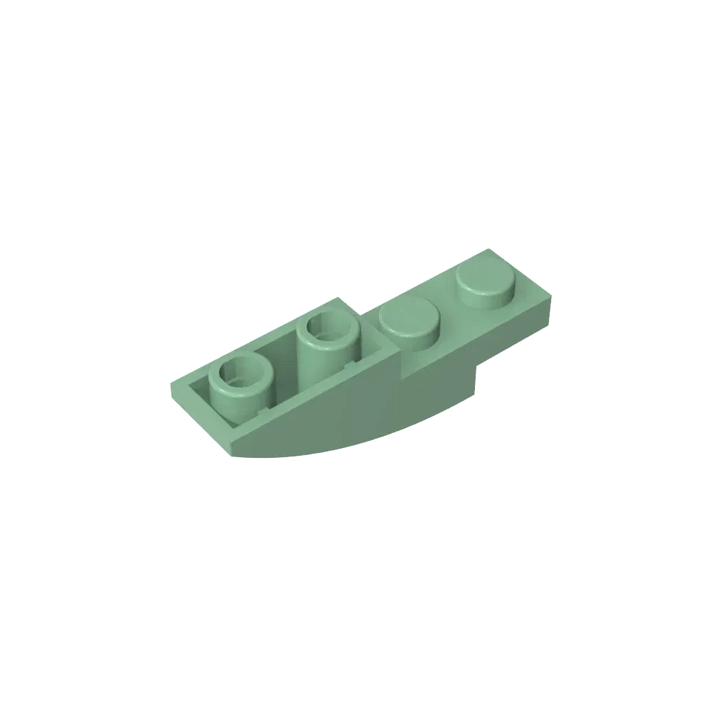 Color: RED - Gobricks GDS-731 BRICK 1X4X1 INV. BOW compatible with lego 13547 children's DIY Educational Building Blocks Technical