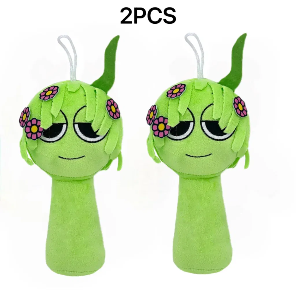 Color: Pink - Sprunki Plush Toys Sprunki Incredibox Plushie Sprunki Soft Game Cartoon Pillow Kids Birthday Gifts Stuffed Dolls Christmas Gift