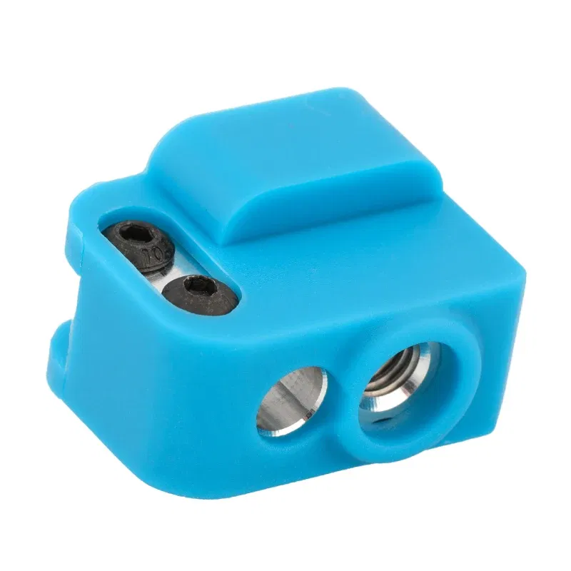 Color: black, Size: 0.5mm - Mellow NF Crazy Volcano Silicone Socks For High Flow 3D Printer Crazy Volcano Heat block Temperature Protection