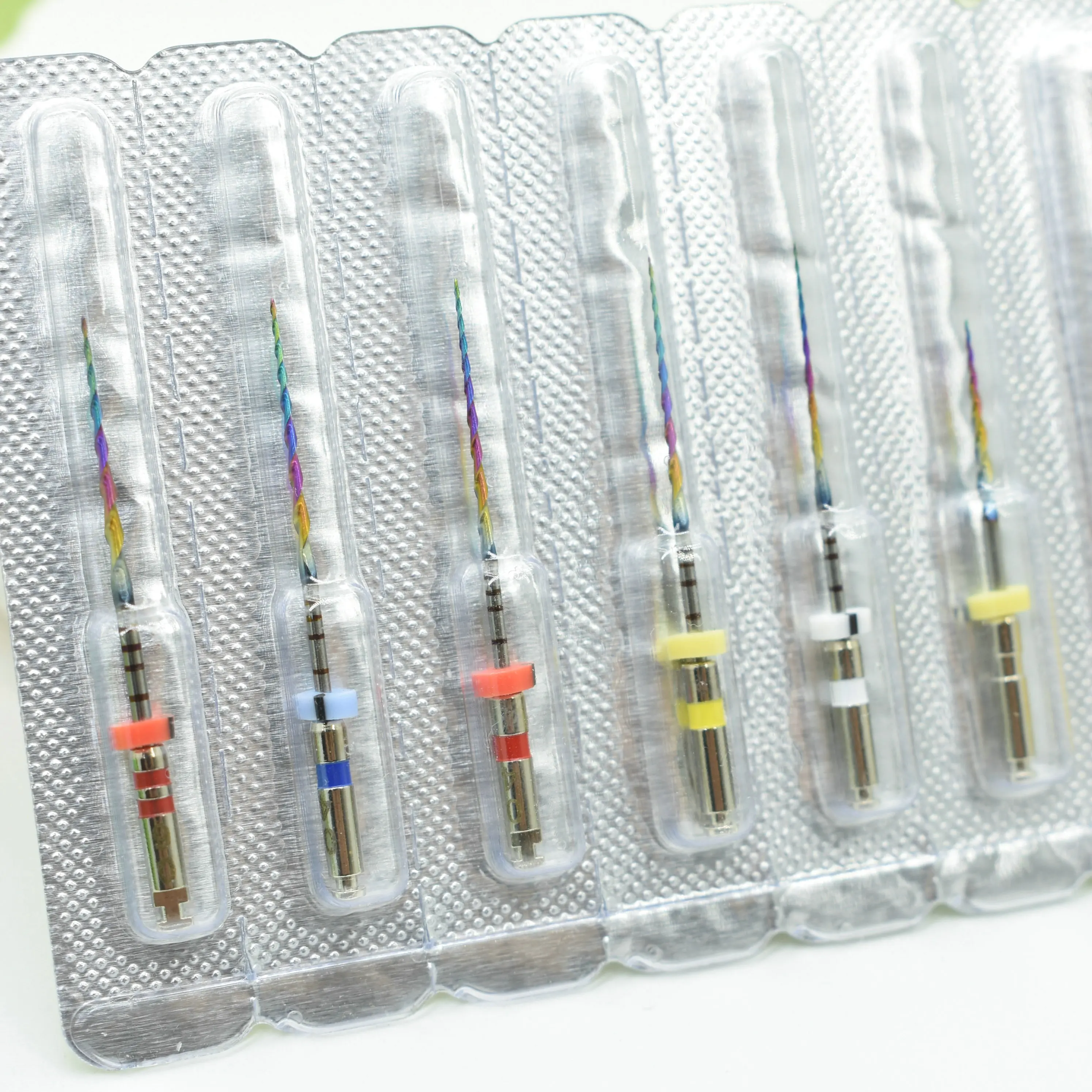 Color: Slate - Dental New Rotary Rainbow Files Thermal Activation Accessories Endodontic For Root Canal Files Cleaning Dentist Tool