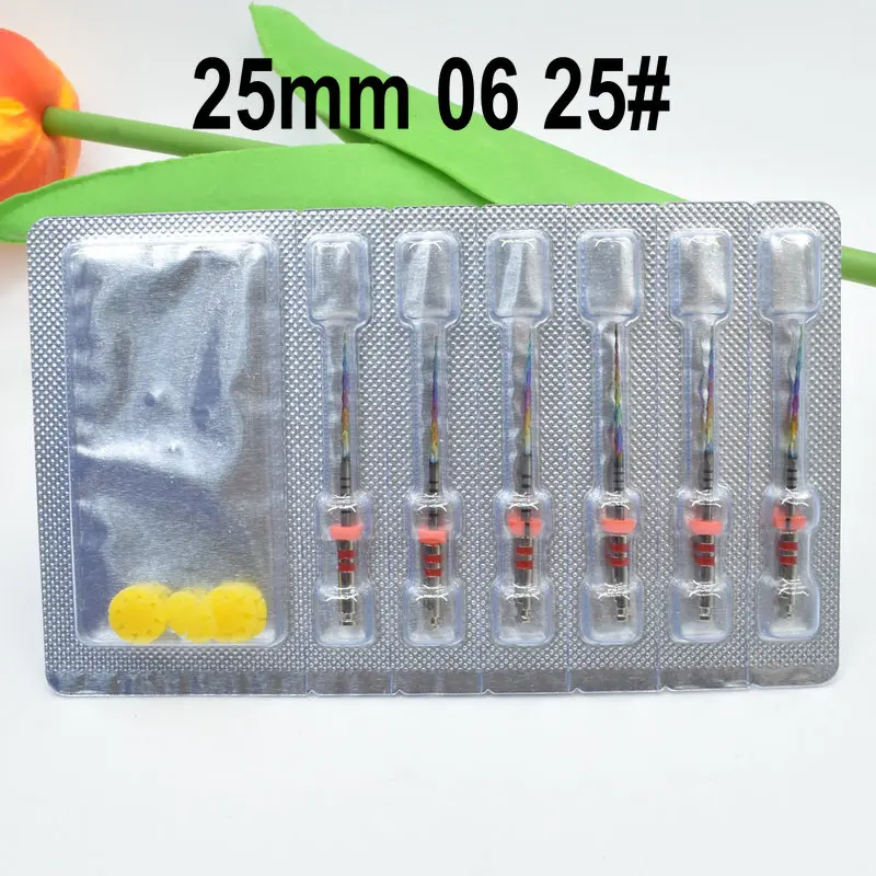 Color: Slate - Dental New Rotary Rainbow Files Thermal Activation Accessories Endodontic For Root Canal Files Cleaning Dentist Tool