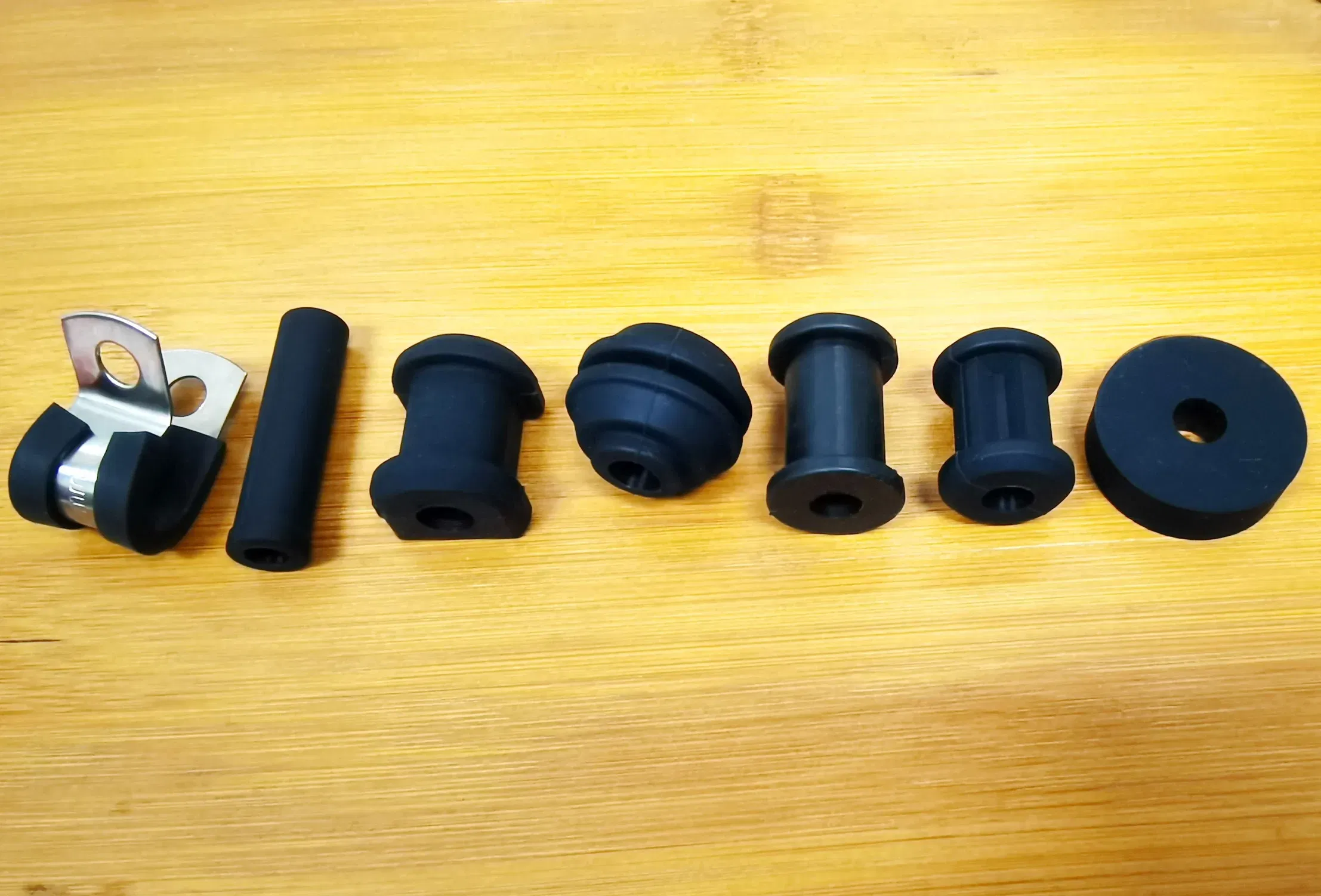 Color: Brown - Rubber Silicone Plastic Grommets Accessories For AN3 Stainless Braided Brake Line