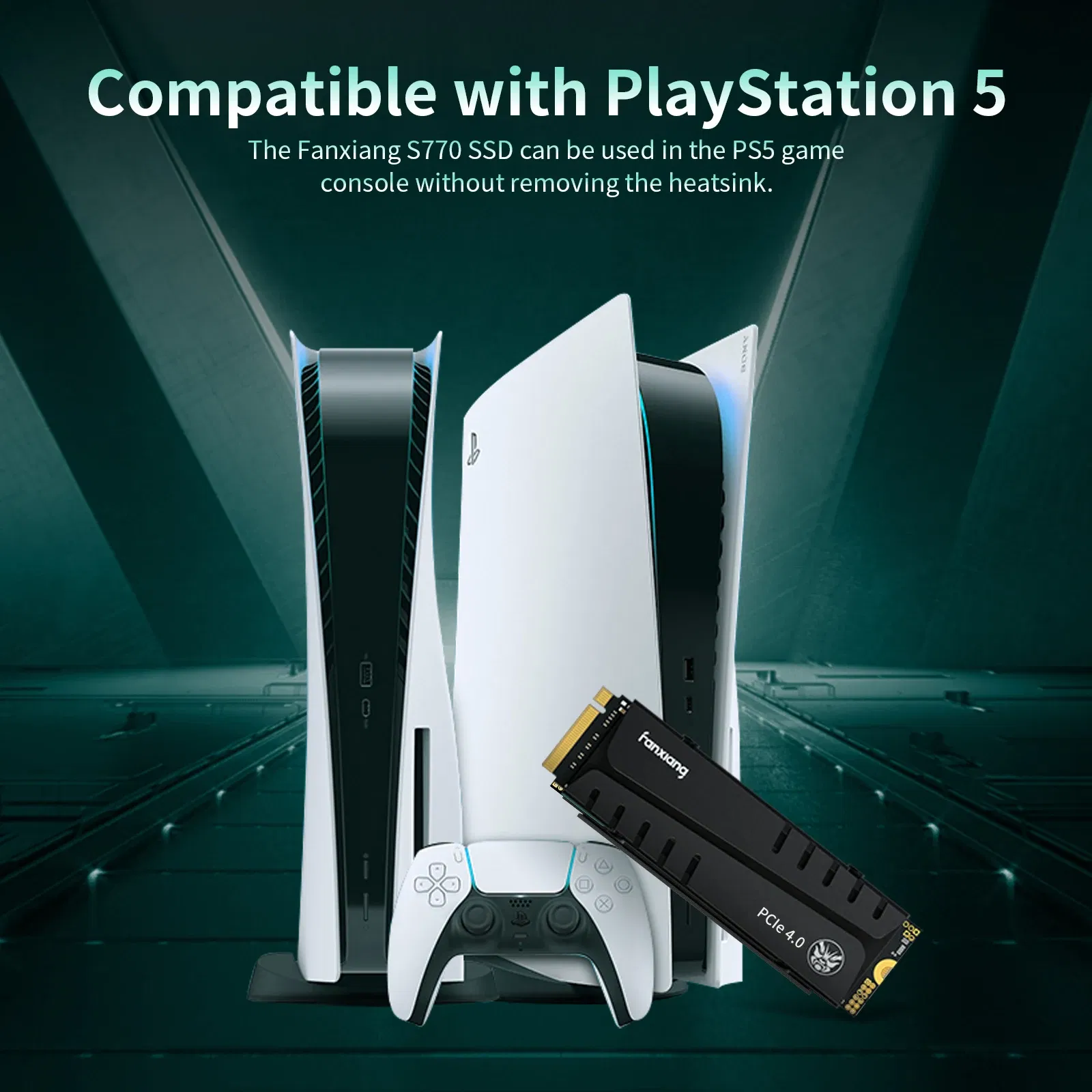 Color: Blue, Ships From: CHINA - 2025 Fanxiang S660/S770/S880 SSD NVMe M2 PCIe4.0x4 1TB 2TB 4TB Internal Solid State Drive For PlayStation5/PS5 Desktop SSD Hard