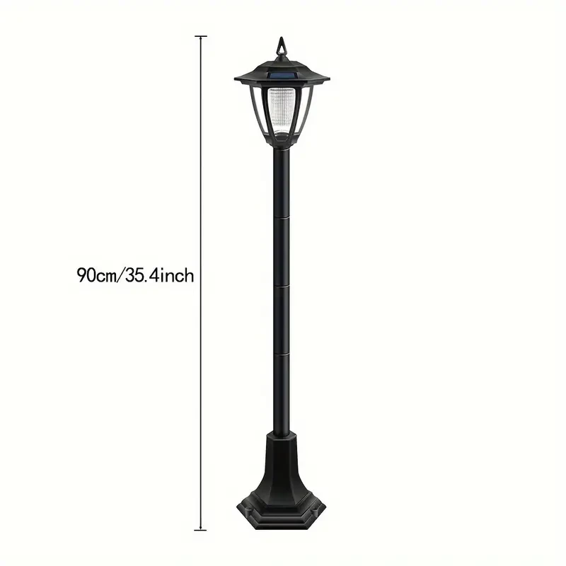 Solar Pathway Light - Retro Solar Garden Light for Outdoor Yard, Patio, Walkway, and Driveway