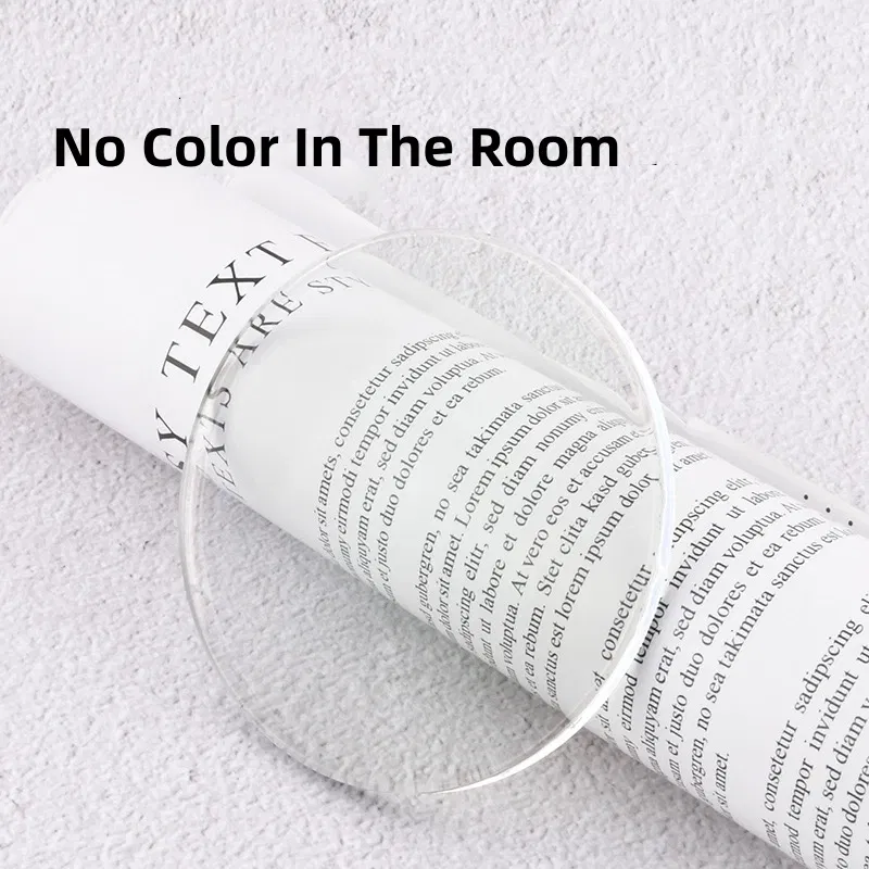 Lenses Color: black, Lens Index: 1.67 - FIRADA 1.56 1.61 1.67 1.74CR-39 Scratch-Resistant Aspherical Optical Prescription Myopia Reading Photochromic Sunglasses Lens