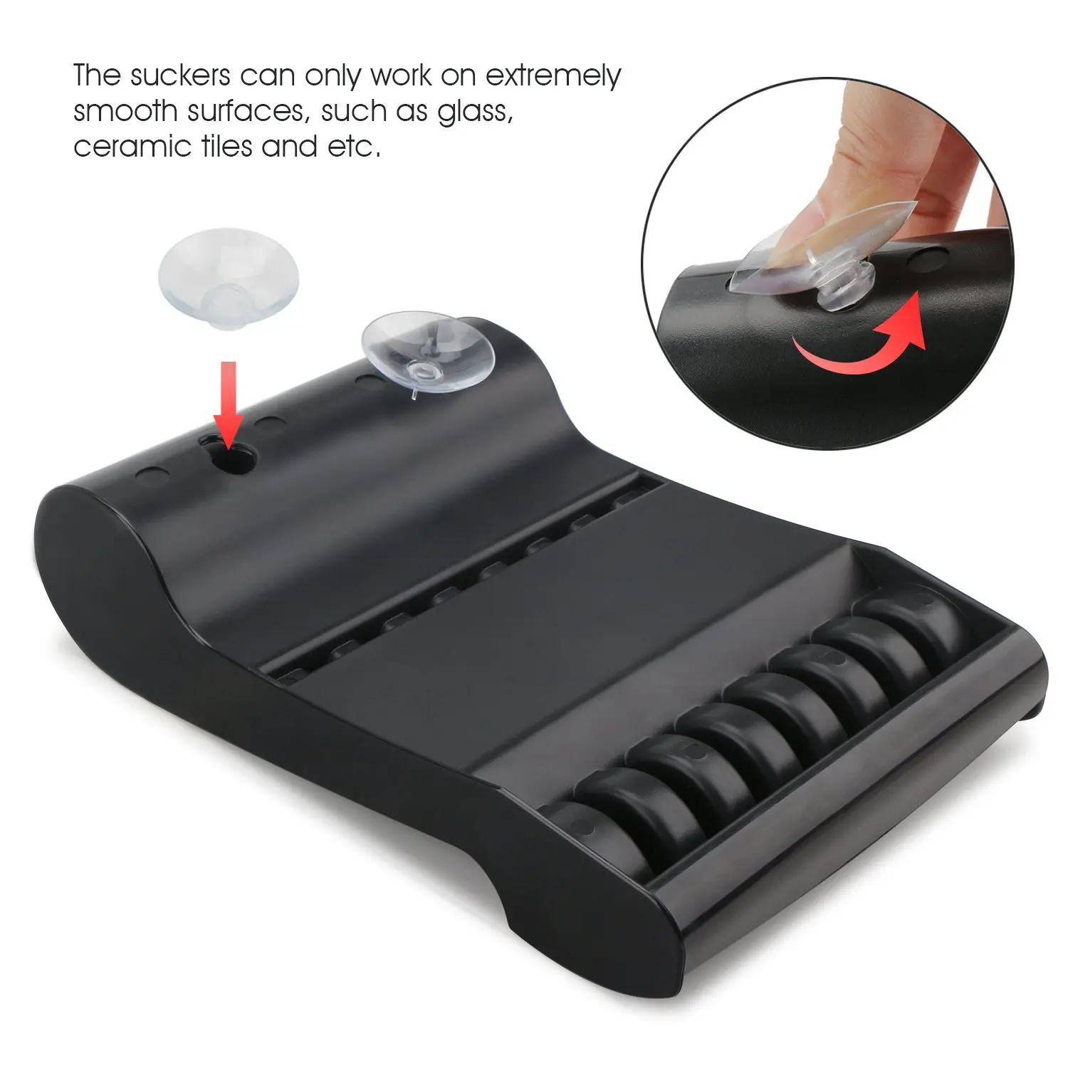 Hair Salon Shear Holder Professional Black Hair Cutting Scissors Rack for Stylist Barbershop Scissors Organizer Styling Tools