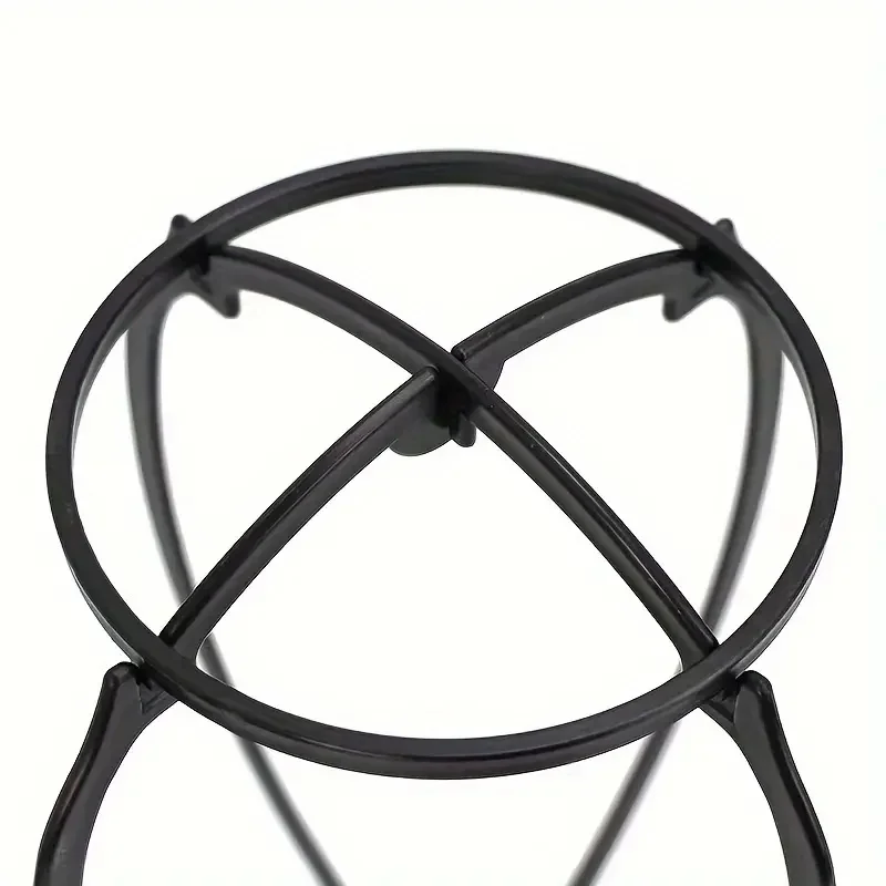 Color: Brushed - 10pcs Wig Stand Durable Easy Assembly Wig Cap Holder Portable Plastic Hair Hat Displaying Stand Ideal for Home Salon Travel Use