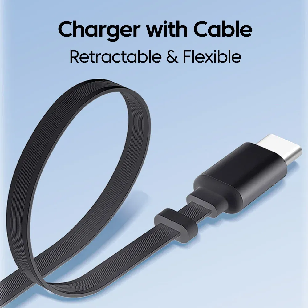 Plug Type: US - 120W Super Fast Charge Type C USB Phone Charger With Telescopic Retractable USB C Cable For Iphone 16 15 Samsung Laptop