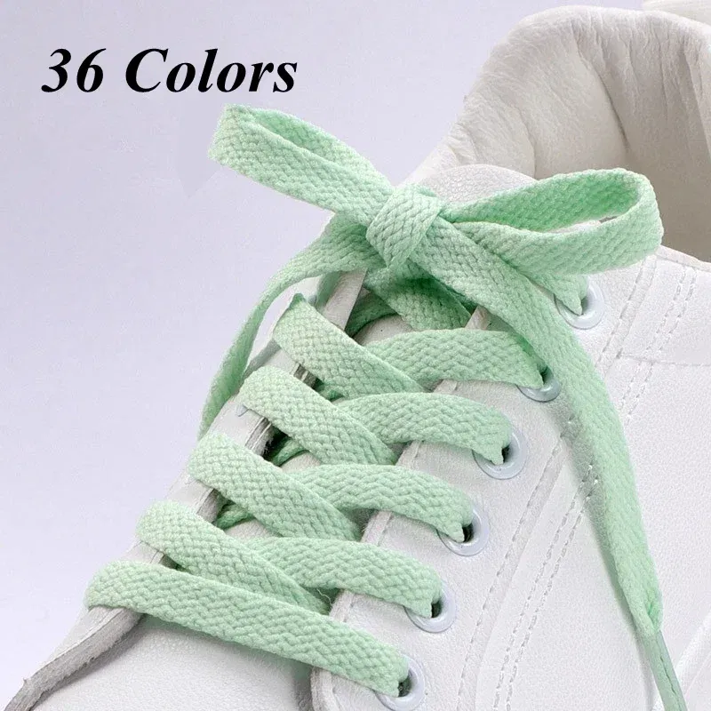Color: WHITE, Ships From: CHINA, Length: 100cm - 1pair Flat Shoelaces Classic Shoe Laces Fit Fashion Solid Sports Shoelace Casual Unisex Shoe Strings Shoe Accessories