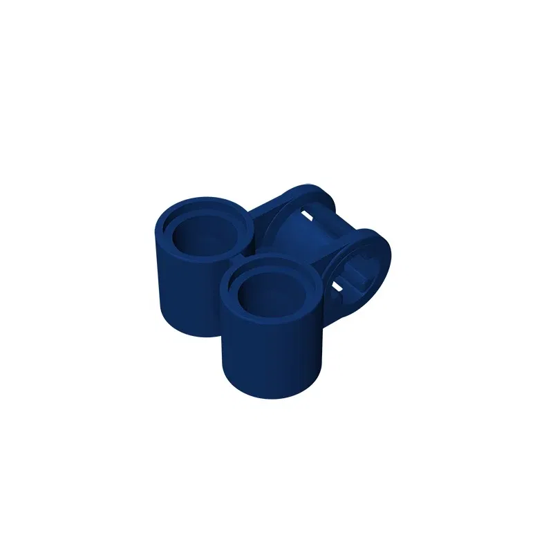 Color: DARK GRAY - Gobricks GDS-927 Technical, Axle and Pin Connector Perpendicular Double compatible with lego 32291 pieces of children's DIY