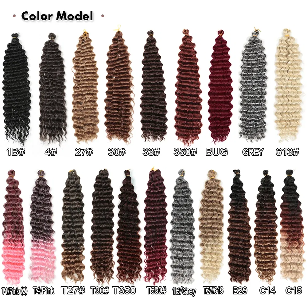 Color: #1B, Ships From: CN, Stretched Length: 22inches, Bulk Buy: 1Pcs/Lot - 22-28 Inch Freetress Deep Twist Crochet Hair Natural Synthetic Braids Hair Ombre Crochet Braiding Hair Extensions Hair Expo City