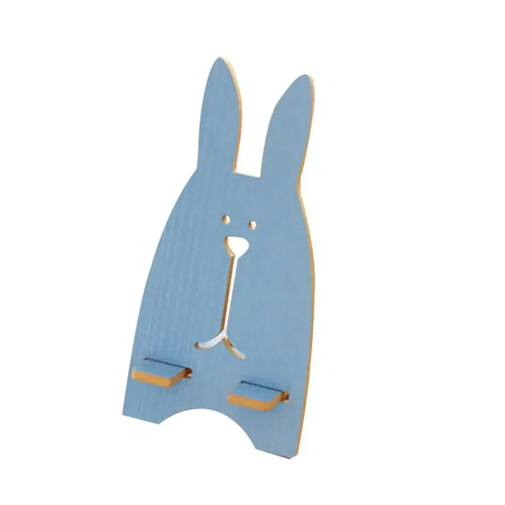 Color: green - Portable Wood Mobile Phone Cellphone Holder Desktop Mount Stand Bracket Rack Mobile Phone Accessories 2021