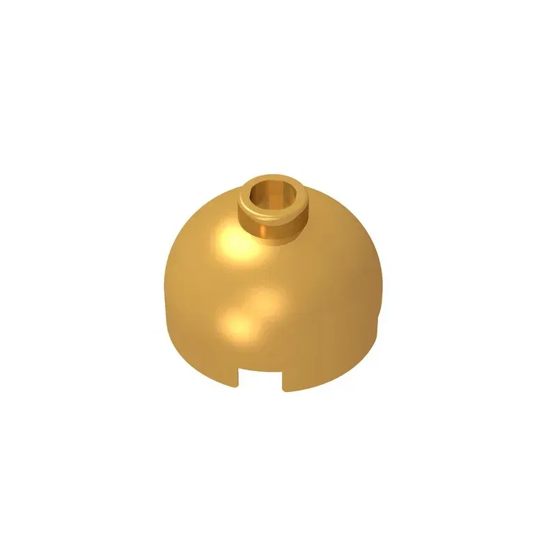 Color: green - Gobricks GDS-742 Circles/Angles Brick2x2 Round brick compatible with lego 18841 30367 DIY Educational Building Blocks