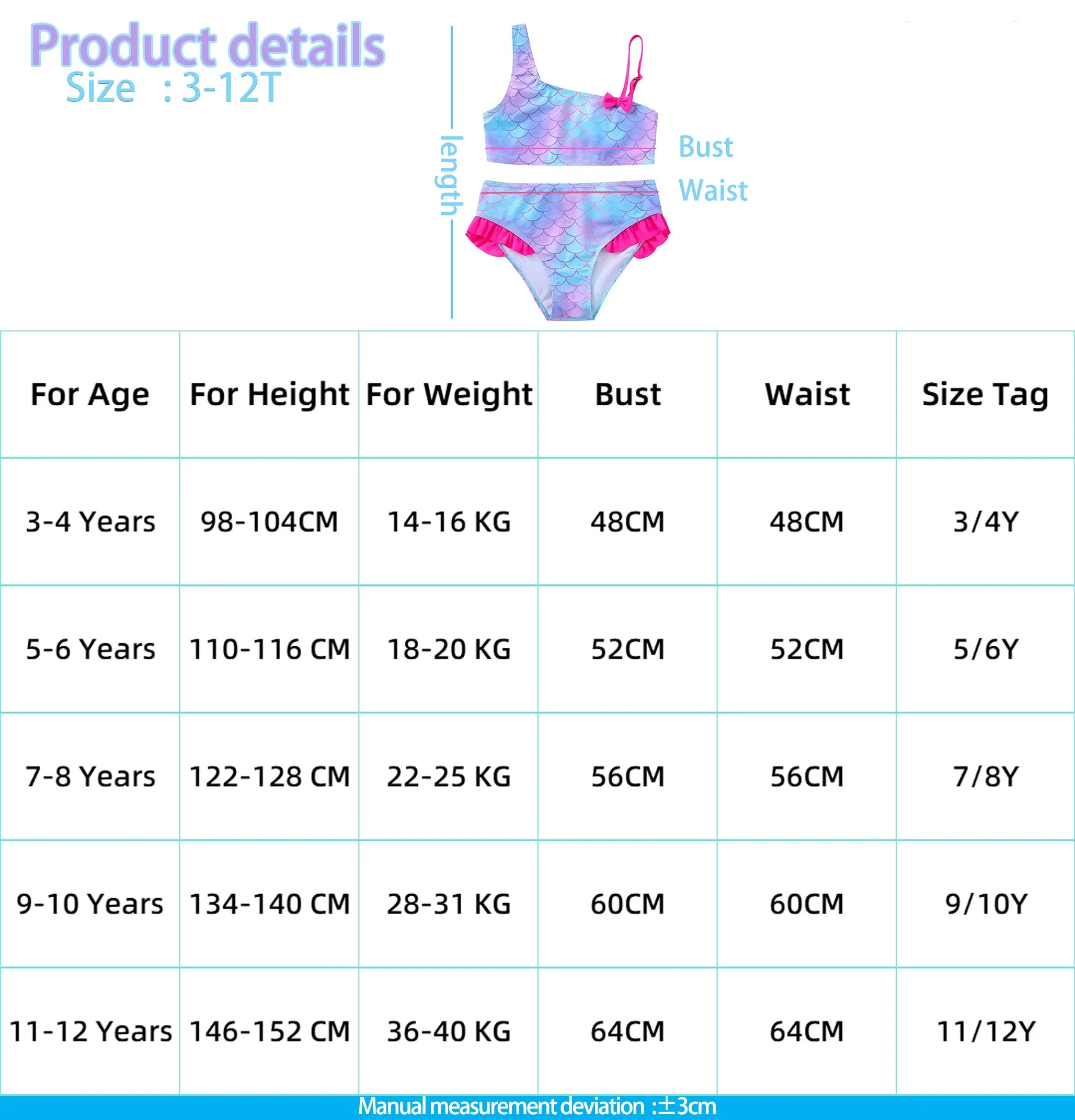 Color: army green, Size: S - Lilo Stitch Girls Swimsuit One-Piece Bathing Suits Children's Dresses Summer Swimwear Beach Suit Kids Wear Fashion Mermaid Fish