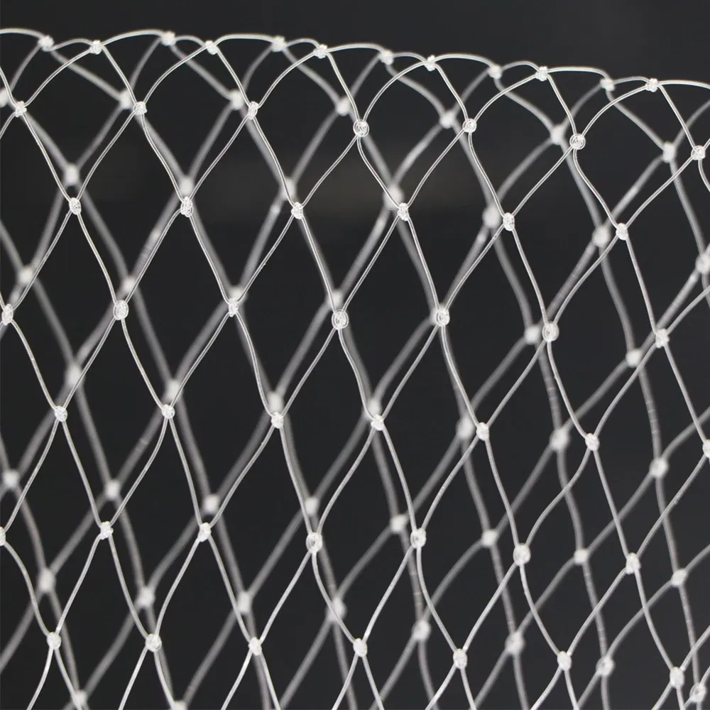 Color: WHITE, Size: XL - 3x1-20M Anti-bird Netting Garden Outdoor Pest Barrier Knotted Square Mesh Protection Net Extra Strong Poultry Breeding Nylon Net