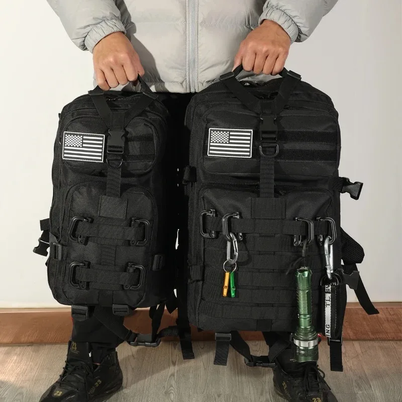 Color: green - 25L/50L Outdoor Sports Fitness Backpack Training Modular Backpack Multifunctional Backpack