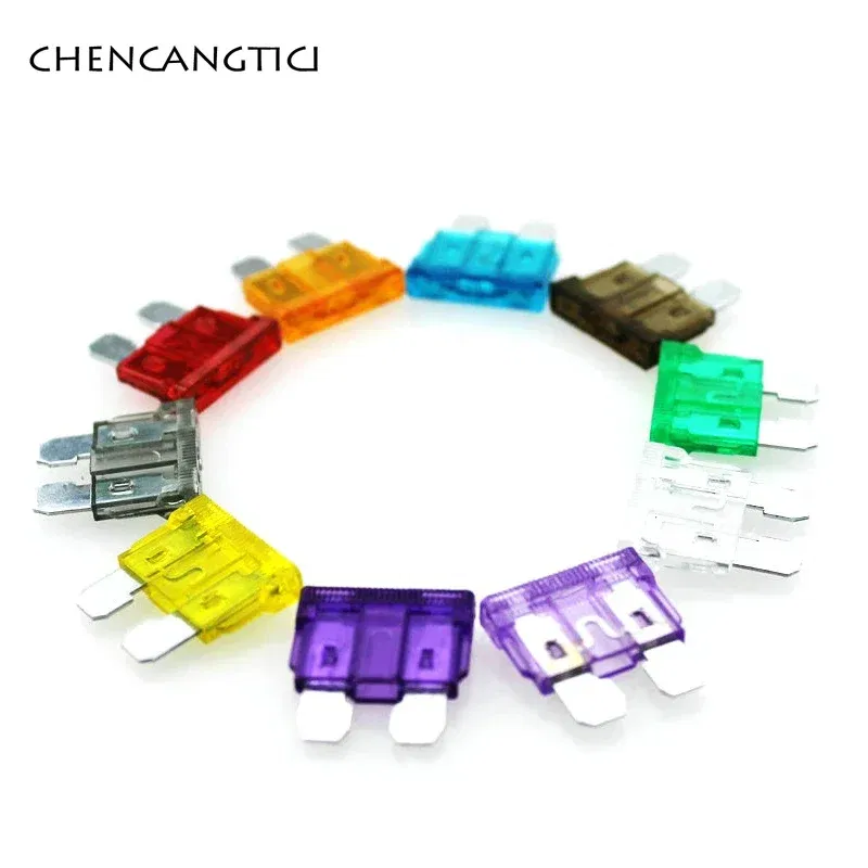 Color: Army Green, Package: Under 5Pcs, Pins: 6p - 3A/5A/7.5A/10A/15A/20A/25A/30A/35A/40A AMP Standard Automotive Blade Plug Car Connector For Motorcycle SUV Boat Truck