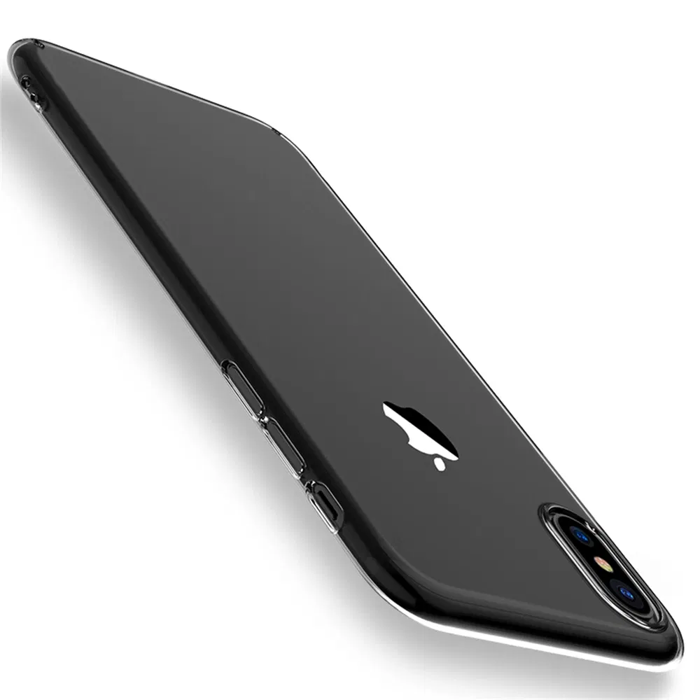 Material: Vinyl - Transparent Soft Case For iPhone 11 12 13 Mini 15 14 Pro XS Max Clear Silicone Case For iphone X XR 8 7 Plus SE 2020 Back Cover