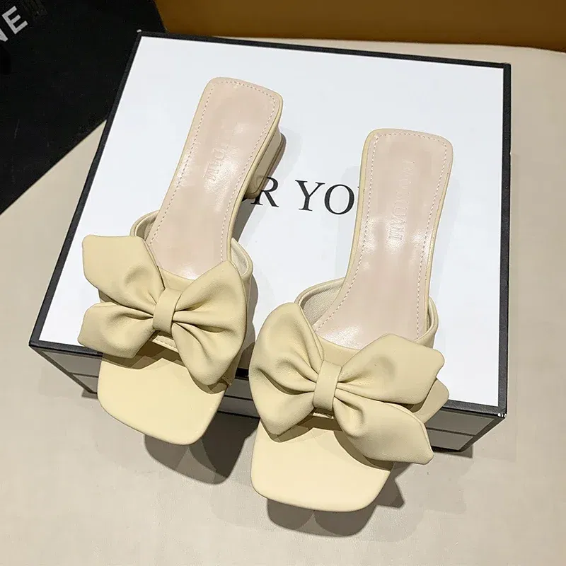 Color: Grape, Shoe Size: 38 - Large Size Women's Shoes 35-42 Summer Outer Wear Flat Slippers Wide Sandals Slippers Rhinestone Fashion Home Slippers