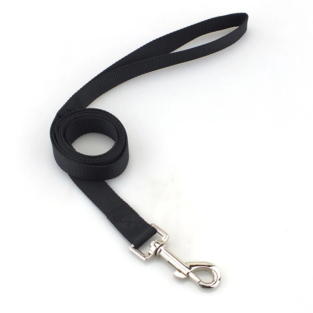 Color: Light Grey, Size: M - Strong Durable Dog Training Leash Lightweight Soft Convertible Pet Traction