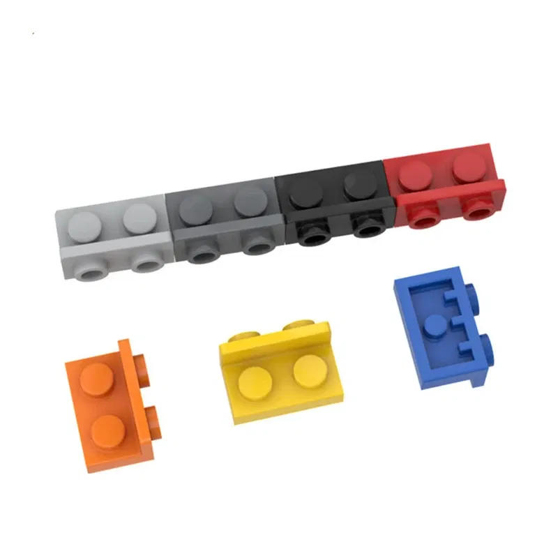 Color: Dark Grey, Size: S, Ships From: CHINA - 30PCS ANGULAR PLATE 1.5 BOT. 1X2 1/2 Compatible 99780 Plate Modified Self-Locking Bricks Building Blocks Toys Accessories