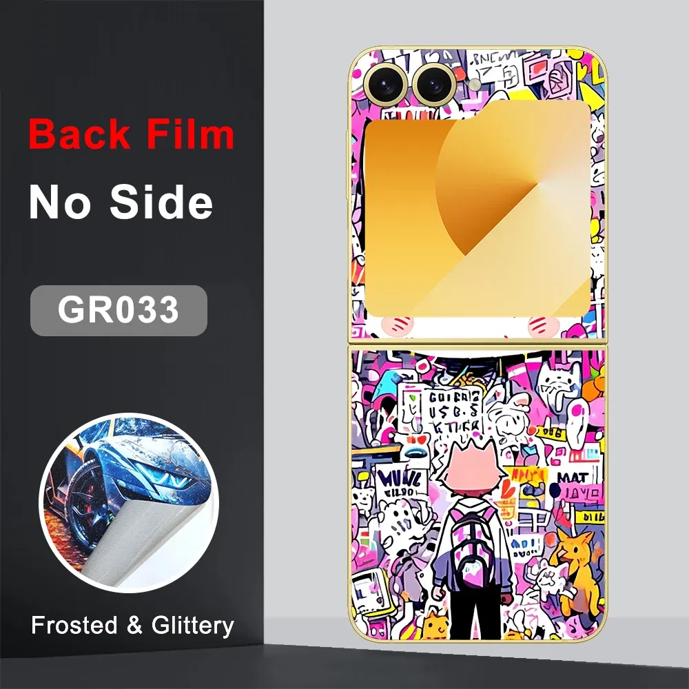 Color: ROSE, Bundle: Bundle 21 - CASEKiTTY Skin For Galaxy Z Flip 5 Back Film Samsung Z Flip 6 Sticker Flip 4 3 Protective Decal Wrap Back Cover Screen Protector