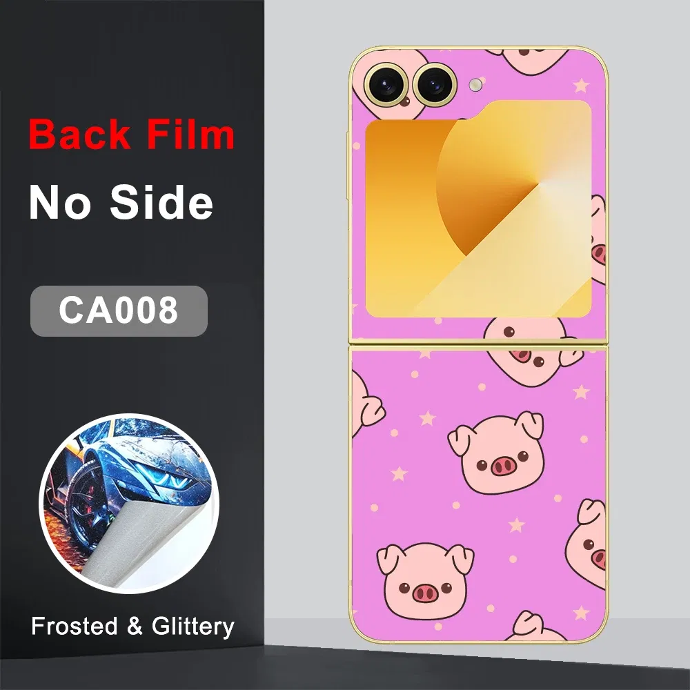 Color: ROSE, Bundle: Bundle 21 - CASEKiTTY Skin For Galaxy Z Flip 5 Back Film Samsung Z Flip 6 Sticker Flip 4 3 Protective Decal Wrap Back Cover Screen Protector