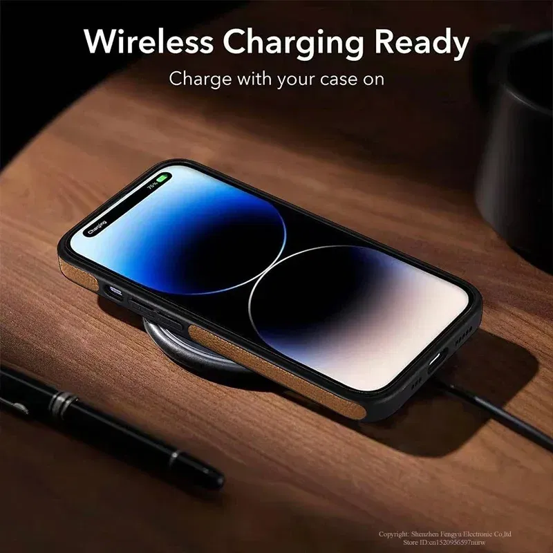 Color: Beige, Material: EVA - PU Leather Kickstand Phone Cases for iPhone 15 Pro Max 14 Plus 11 13 12 Mini Mobile Case with Holder Luxury Slim Shell Cover