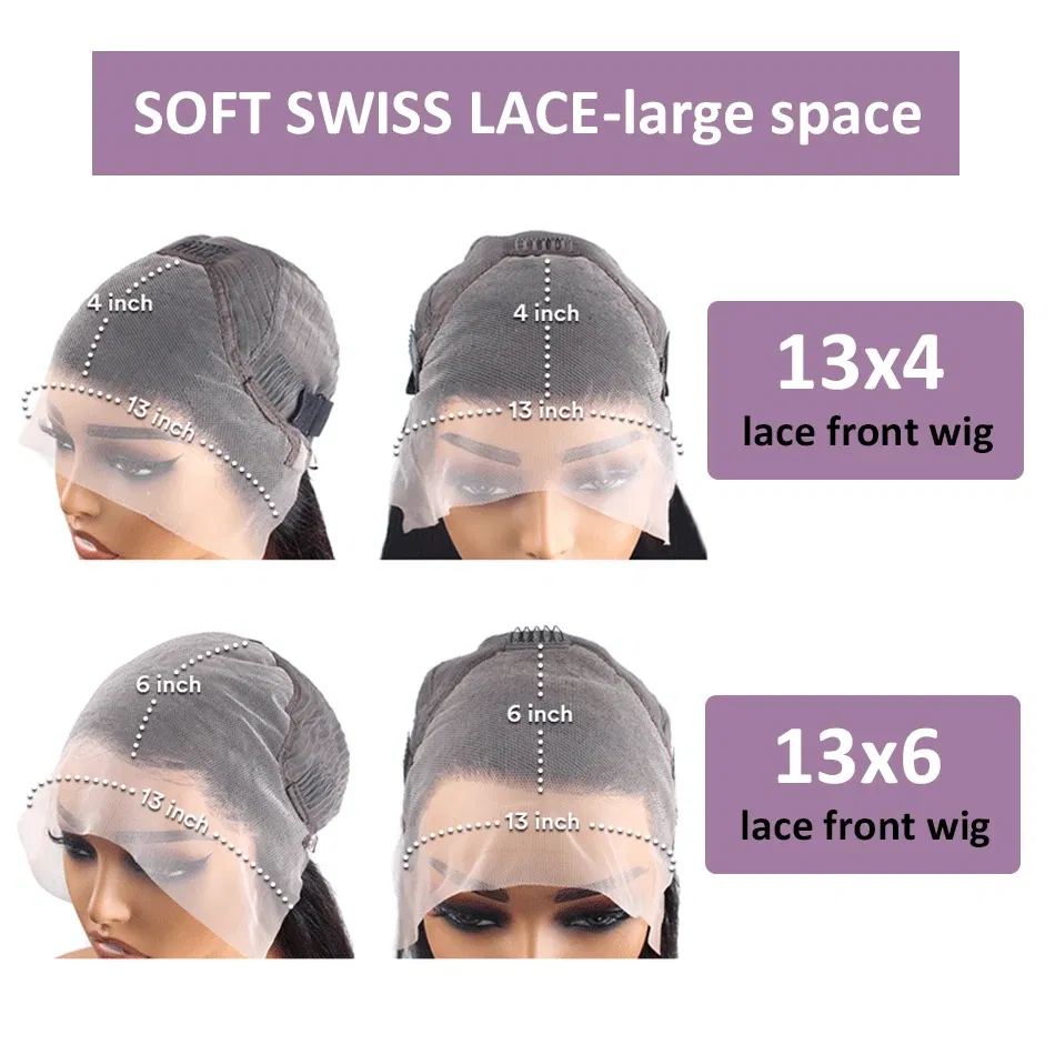 Color: 1B/30HL, Stretched Length: 20inches, Density: 220%, Ships From: CHINA - 30 40 Inch Hd Lace Wig 13X6 Human Hair Lace Frontal Wig Body Wave 13X6 Hd Lace Frontal Wig 13X4 Lace Front Human Hair Wigs