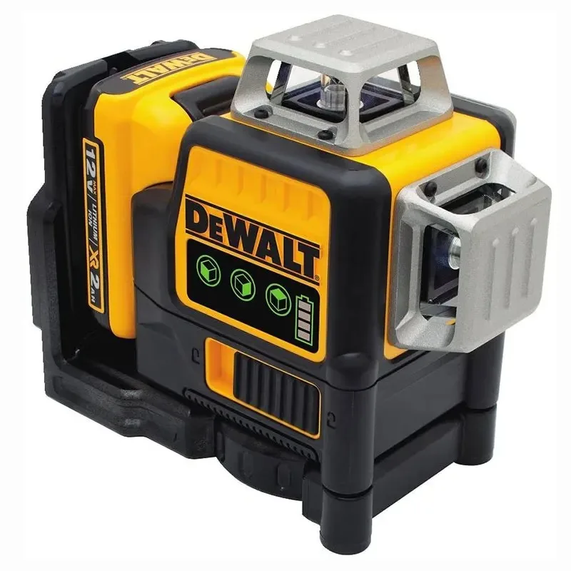 Color: Orange, Size: L - Dewalt DW089LG 3 Sides*360 Degree Vertical 12 Lines Laser Level Horizontal Green Light Level Meter Outdoor