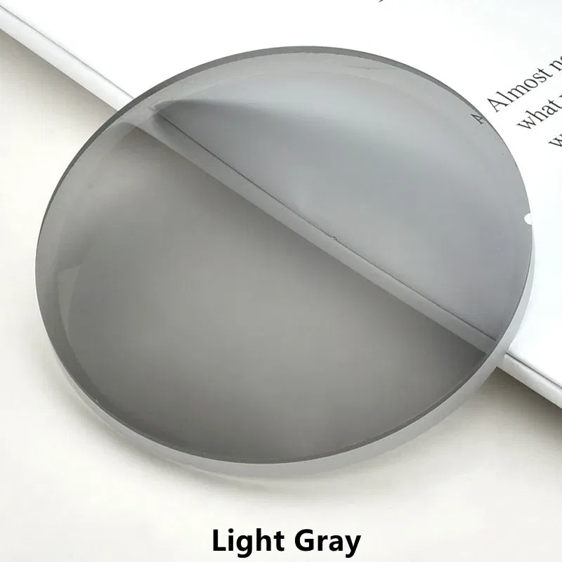 Lenses Color: green, Lens Index: 1.67 - YIMARUILI 1.49 1.56 1.61 1.67 Polarized Lens Sunglasses Lens UV400 Optical Prescription CR-39 Resin Colorful Mirror Lens 1 Pair