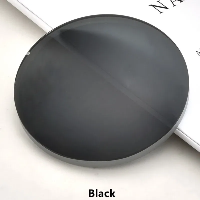 Lenses Color: green, Lens Index: 1.67 - YIMARUILI 1.49 1.56 1.61 1.67 Polarized Lens Sunglasses Lens UV400 Optical Prescription CR-39 Resin Colorful Mirror Lens 1 Pair