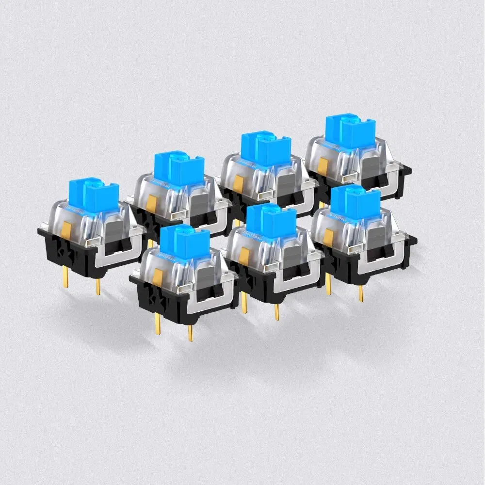 Color: Olive, Axis Body: BLACK SWITCH - REDRAGON SMD RGB MX Switch 3Pin Clicky Linear Tactile Silent Red Blue Black Brown Purple Switche For Backlit Mechanical Keyboard