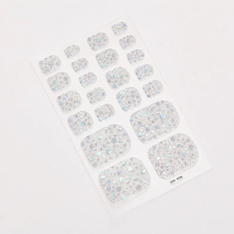 Color: MULTI - 22 Tips/Sheet Full Beauty Loveliness Designed Manicure Valentines Nail Art Designer Nail Decals Novidades Nail Sticker Set
