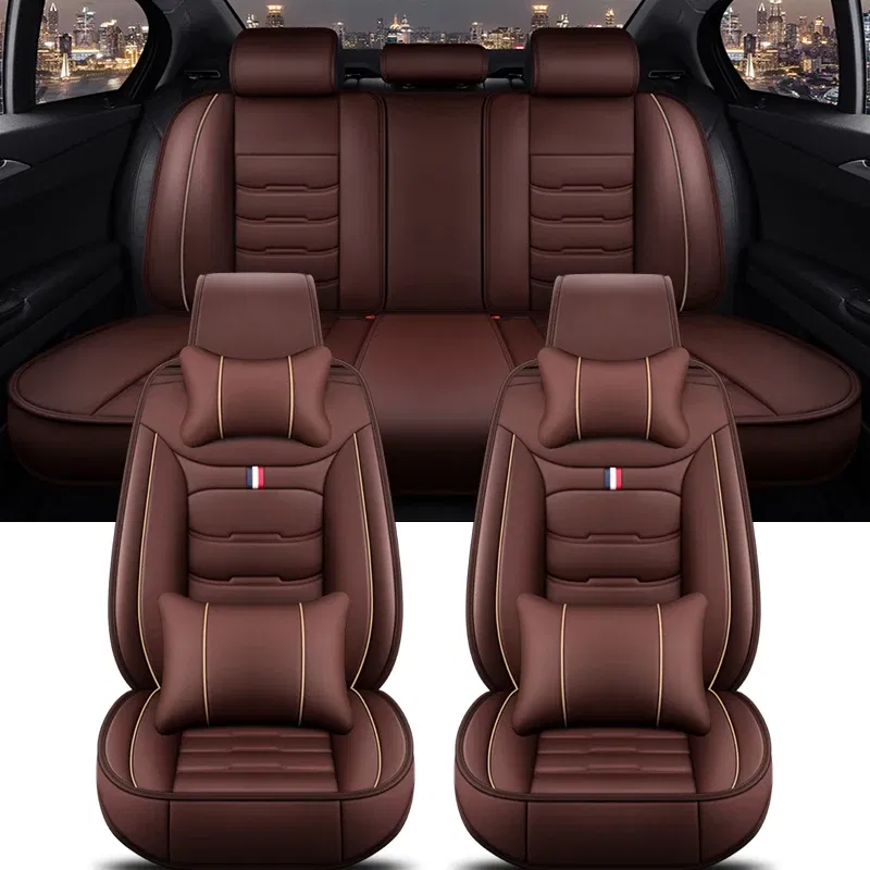 Color Name: dark green, Ships From: CHINA - Universal Car Seat Cover for HYUNDAI All Car Models Solaris Sonata Creta Encino Elantra Ix25 Ix35 Kona Auto Accessories Interior