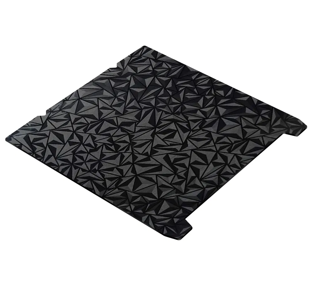 Color: GRAY, Size: 0.2mm - K1C 235x235 Bed 310x315 Build Plate For Creality K1 Max K1 Pei Plate Ender 3 S1 Spring Steel Magnetic Pei Sheet Pey Build Plate