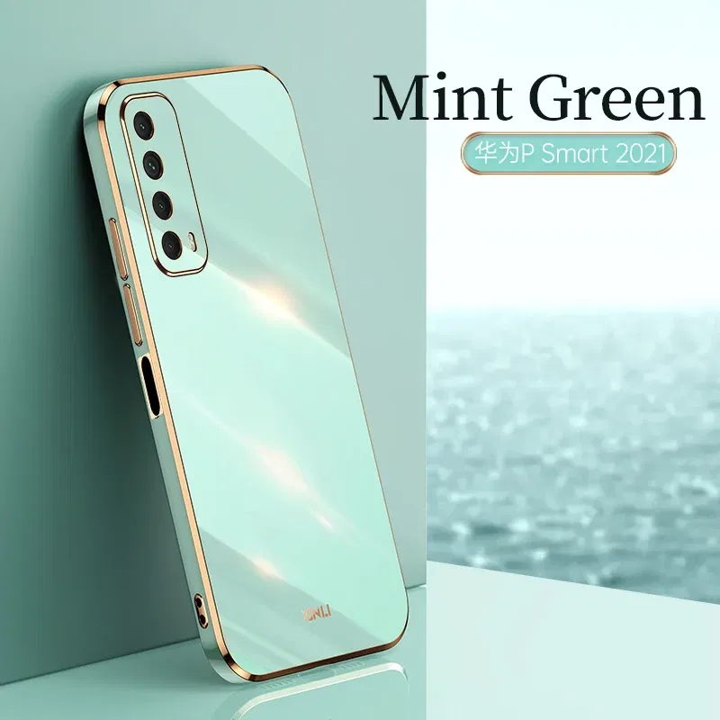 Color: Red, Material: tpu - For Huawei P Smart 2021 Case High Quality Soft TPU Case For Huawei P Smart 2021 Anti-fall Anti-fingerprint Camera Protection