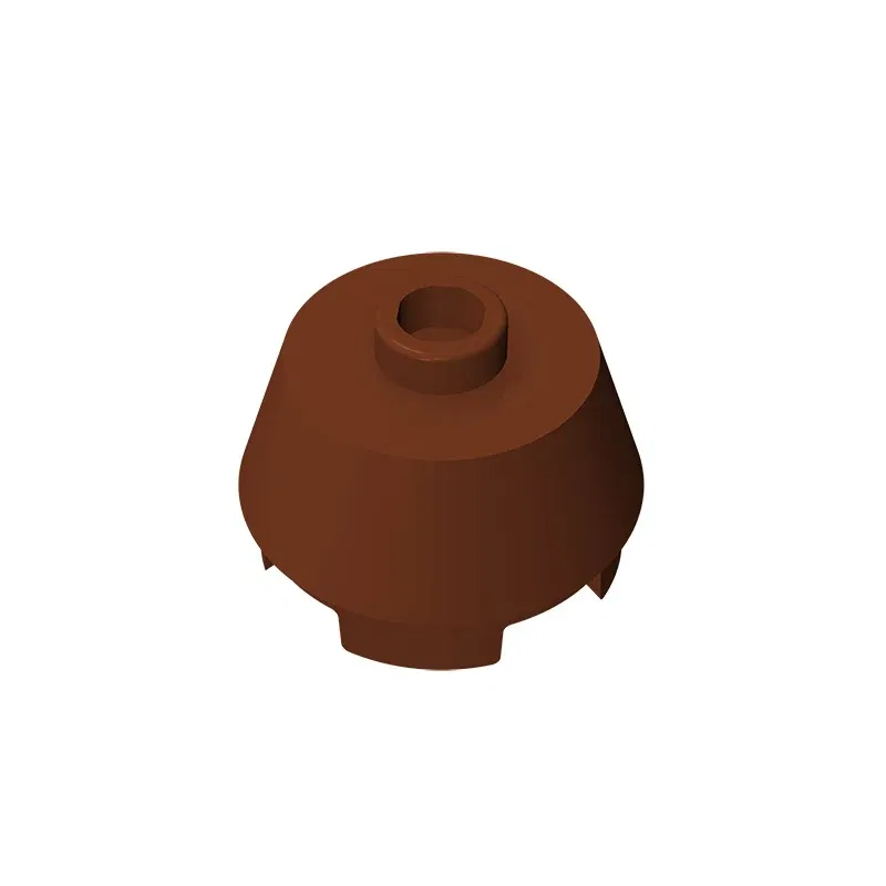 Color: Blue - Gobricks GDS-946  Cone 2 x 2 Truncated compatible with lego 98100 pieces of children's DIY Educational Building Blocks Technical