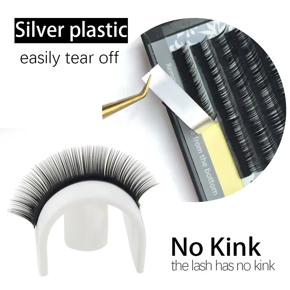 Thickness: 0.07mm, Curl: C, Length: MIX - NAGARAKU 6 Cases Classic Mix Eyelash Extension Natural Soft Supplies Synthetic Mink Individual 7-15 Mix 16 Lines High Quality