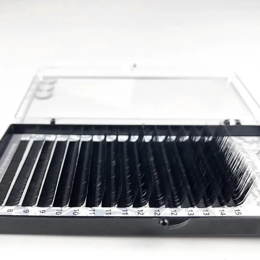Thickness: 0.07mm, Curl: C, Length: MIX - NAGARAKU 6 Cases Classic Mix Eyelash Extension Natural Soft Supplies Synthetic Mink Individual 7-15 Mix 16 Lines High Quality