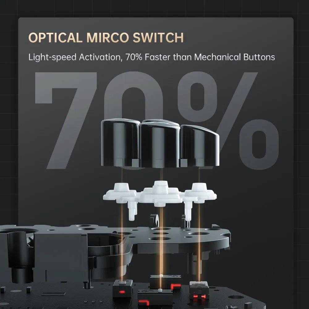 Color: green - MACHENIKE G5Pro V2 Ultimate Gaming Controller Optical Trigger ABXY Button Hot-Swappable Joystick 4K Resolution For Switch PC