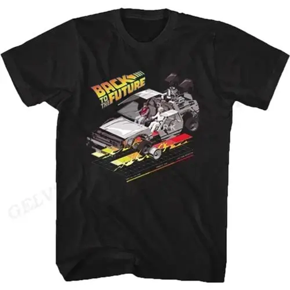 Color: green, Size: XS?€old?‰ - Back To The Future T Shirt Graphic Print Men Women Fashion Hip Hop Streetwear Short Sleeve Plus Size T Shirt Unisex 62473