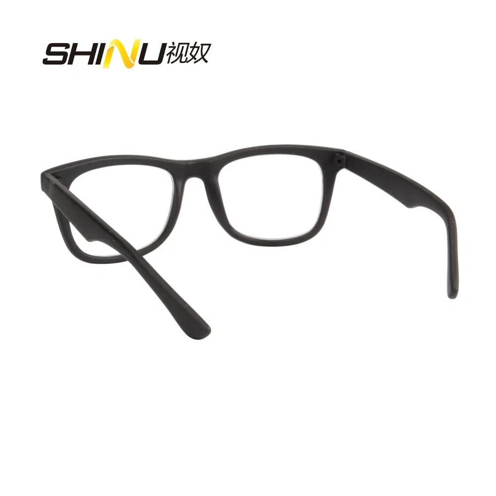 Ships From: CHINA, Eye Prescription: +25, Frame Color: black - SHINU brand Progressive Multifocal Reading glasses can See Far And Near Reading Eyeglasses Bifocal Presbyopia Glasses customized